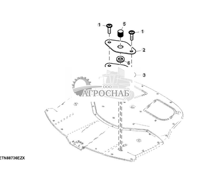 Радиомодуль машины, кронштейн и прокладка - ST830178 540.jpg